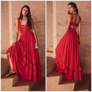 Free People NWT Santa Maria Maxi Dress Endless Summer